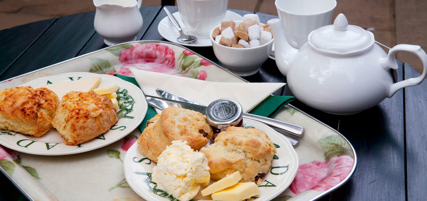 PASHLEY MANOR GARDENS Cream Tea By Leigh Clapp