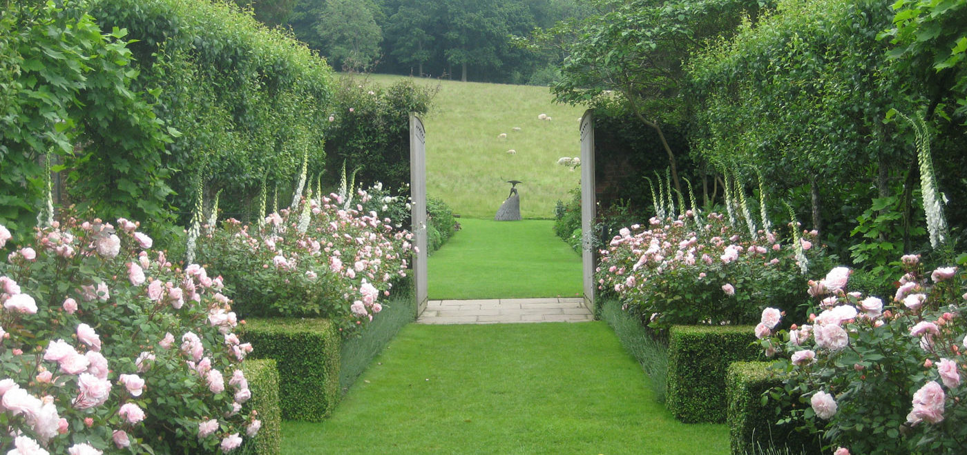 Pashley Manor Gardens Rose Walk By Kate Wilson